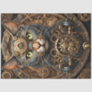 Search for steampunk tissue paper Cat