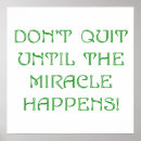 Search for miracles happen posters Inspirational