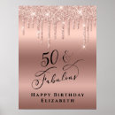 Search for 50 and fabulous posters Glam