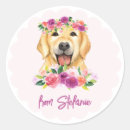 Search for golden retriever birthday stickers Dog