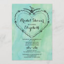 Search for green bridal shower invitations Contemporary