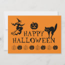 Search for happy halloween invitations Pumpkin