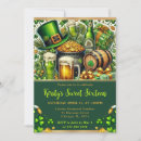 Search for st patricks day party invitations Clovers