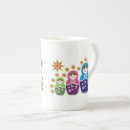 Search for russian folk mugs Babushka