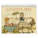 Search for vintage fashion calendars For her