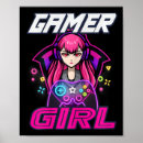 Search for girl gamer posters Insert coin to play