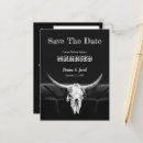 Search for skull save the dates Black and white