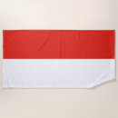 Search for flag beach towels Red