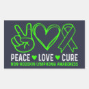 Search for peace love cure stickers Cancer awareness