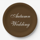 Search for rustic wedding plates Fall