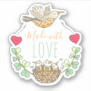 Search for nesting birds stickers For her