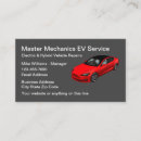 Search for vehicles business cards Mechanic