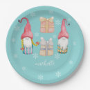 Search for gnome christmas paper plates Scandinavian