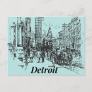 Search for detroit postcards United states