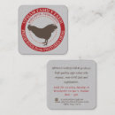 Search for chicken poultry business cards Organic