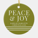 Search for joy peace christmas tree decorations Typography