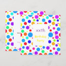 Search for multi coloured invitations Colourful