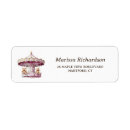 Search for girl return address labels Modern