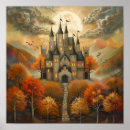 Search for castle at night art Clouds