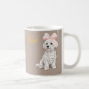 Search for maltese dog mugs Illustration