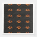 Search for monarch butterfly napkins Danaus plexippus