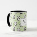 Search for panda bamboo mugs Kawaii