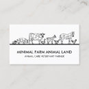 Search for homestead business cards Farm animals