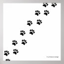 Search for dog paw art White