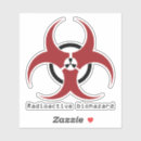 Search for radioactivity bumper stickers Danger