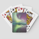Search for iceland playing cards Aurora borealis