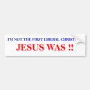Search for liberal religion bumper stickers Political