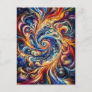 Search for abstract art postcards Colourful