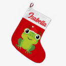 Search for frog christmas stockings Green
