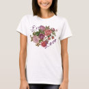 Search for purple roses tshirts Pretty