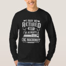 Search for cnc machining tshirts Retro