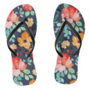 Search for floral jandals Watercolor