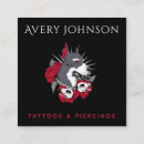 Search for body piercing business cards Tattooing tattooer tattooist