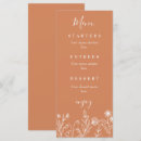 Search for boho menus Wildflowers