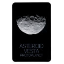 Search for asteroids magnets Space