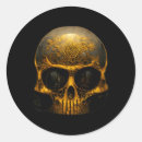 Search for creepy face stickers Skull