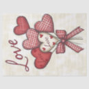 Search for red gingham tissue paper Rustic