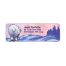 Search for polar bear return address labels Whimsical