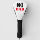 Search for fathers day golf head covers Typography