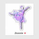 Search for ballet dancer stickers Purple