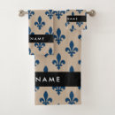 Search for fleur de lis bath towels Royal