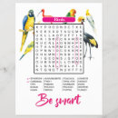 Search for words flyers For kids