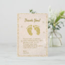 Search for baby footprint thank you cards Modern