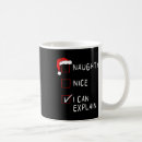 Search for naughty nice list mugs Xmas