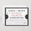Search for black and white ticket invitations Vintage