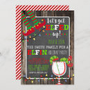 Search for elfed up christmas invitations Party